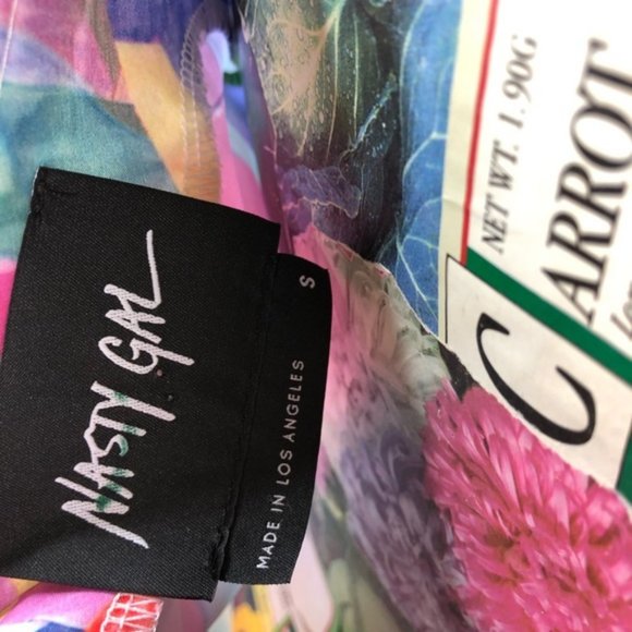 SALE Nasty Gal Crystal Matrix Maxi Dress Open Slit - Picture 7 of 8